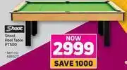 Game Shoot Pool Table PT500 offer