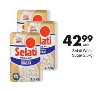 Save Selati White Sugar 2.5kg offer