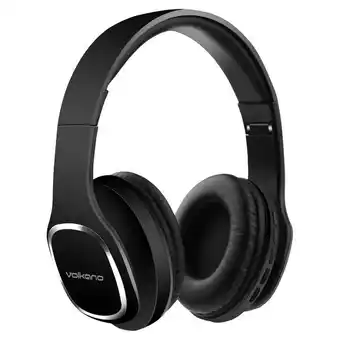 Takealot Volkano wireless bluetooth headphones - phonic series - black offer