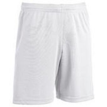 Decathlon F100 kids' football shorts - white offer