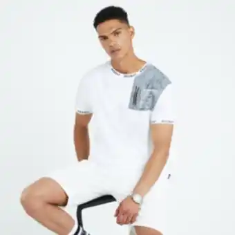 Sportscene Redbat men's white utility t-shirt offer