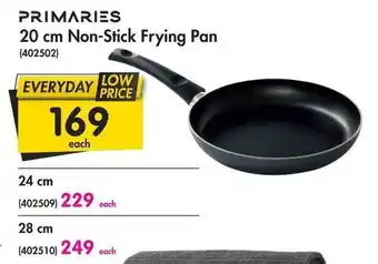 Makro Primaries 20cm Non-Stick Frying Pan 24cm offer