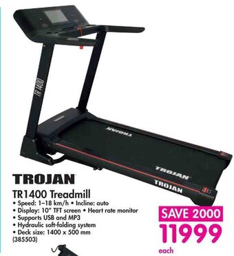 Makro Trojan TR1400 Treadmill offer