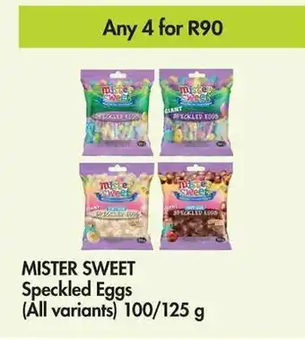 Makro Mister Sweet Speckled Eggs 100g/125g offer