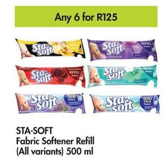 Makro Sta-Soft Fabric Softener Refill 500ml offer