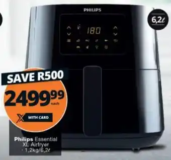 Checkers Hyper Philips Essential XL Airfyer 1,2kg/6,2L offer
