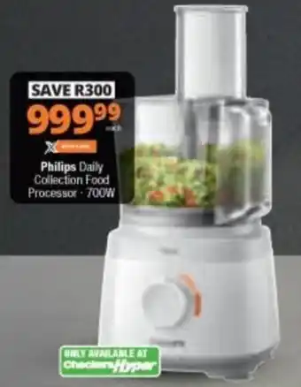 Checkers Hyper Philips Daily Collection Food Processor 700W offer