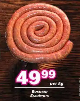 Bosman Braaiwors