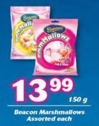 Beacon Marsmallows Assorted 150g
