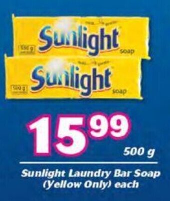 Sunlight Laundry Bar Soap 500g