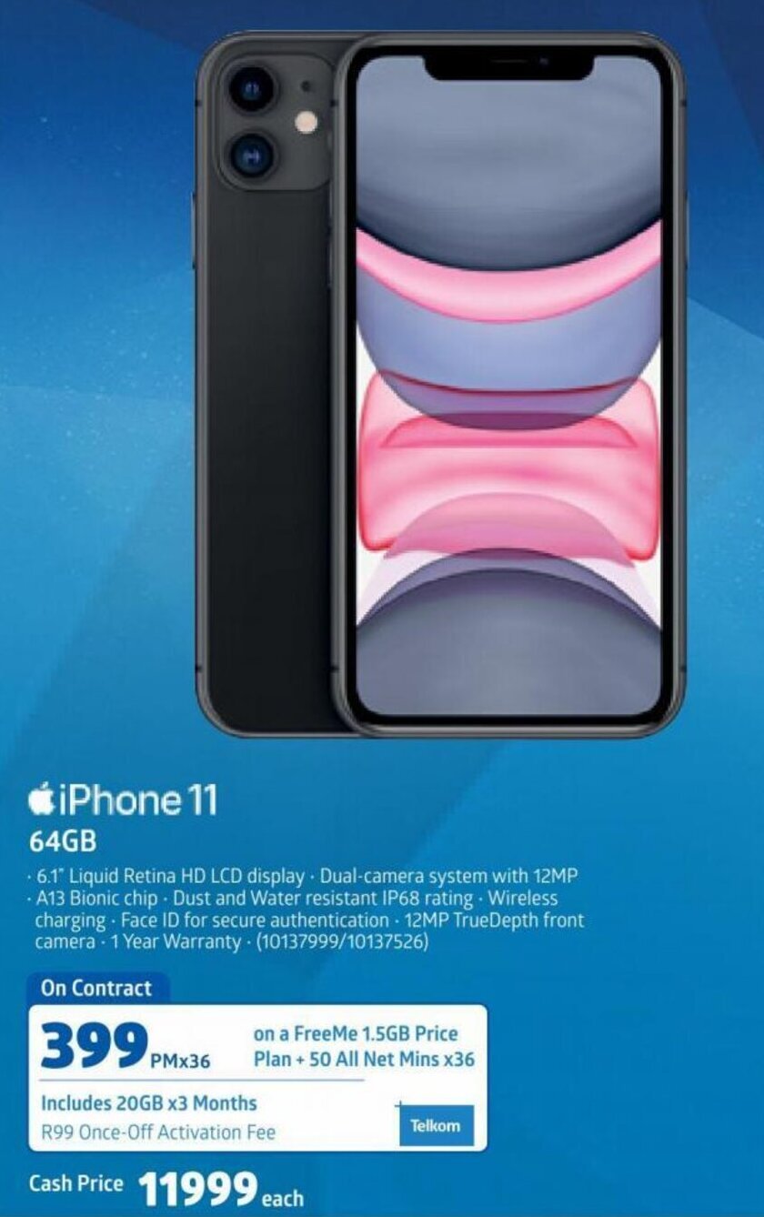 iphone 11 at telkom