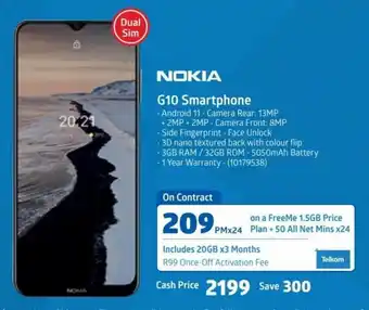 Incredible Connection Nokia G10 Smartphone offer