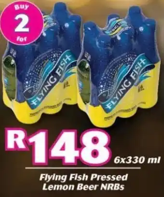 Flying Fish Pressed Lemon Beer NRBs 6 x 330ml