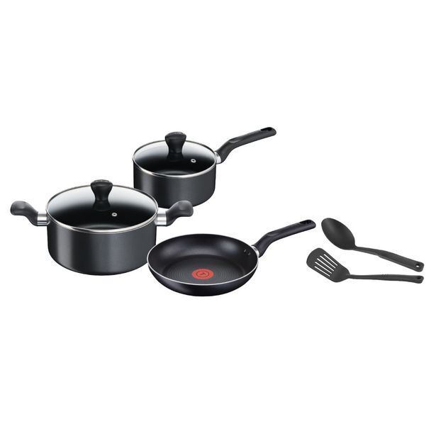 Tefal super cook 7piece cookware set offer at HomeChoice