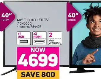 Game Hisense 40" 101cm Full HD LED TV offer