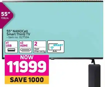 Game NANOcell Smart ThinQ TV 55" 139cm offer