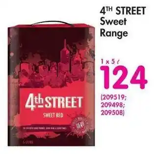 4th Street Sweet Range 1x5L