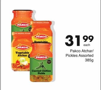 Save Pakco Atchar / Pickles Assorted 385g offer