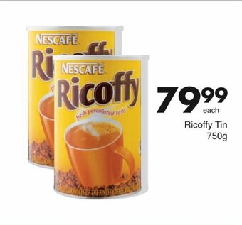 Save Ricoffy Tin 750g offer