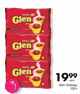 Save Glen Teabags 100's offer