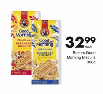 Save Bakers Good Morning Biscuits 300g offer