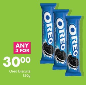 Save Oreo Biscuits 120g offer
