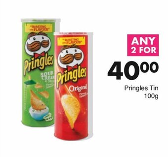 Save Pringles Tin 100g offer