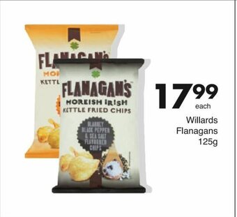 Save Willards Flanagans 125g offer