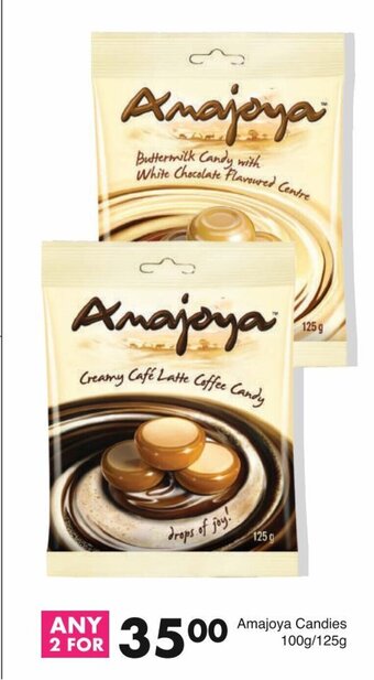 Save Amajoya Candies 100g/ 125g offer