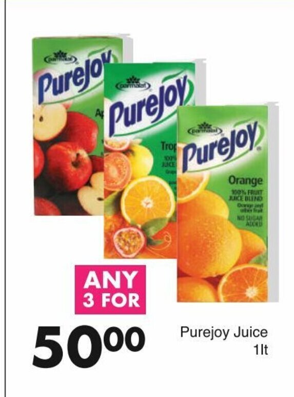 Purejoy Juice 1lt offer at Save