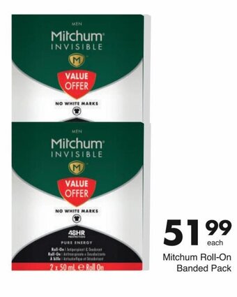 Save Mitchum Roll-On Banded Pack offer