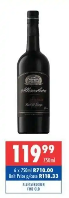Allesverloren Fine Old 750ml