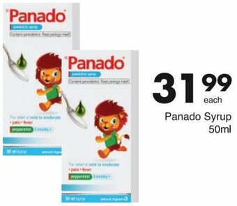 Save Panado Syrup 50ml offer
