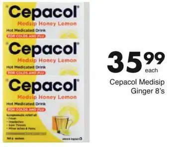 Save Cepacol Medisip Ginger 8's offer