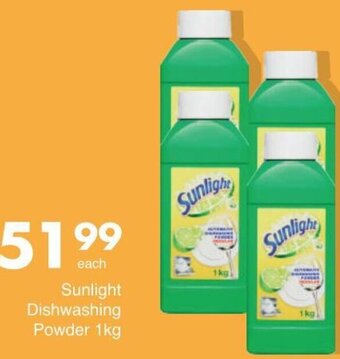 Save Sunlight Dishwashing Powder 1kg offer
