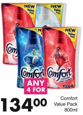 Save Comfort Value Pack 800ml offer