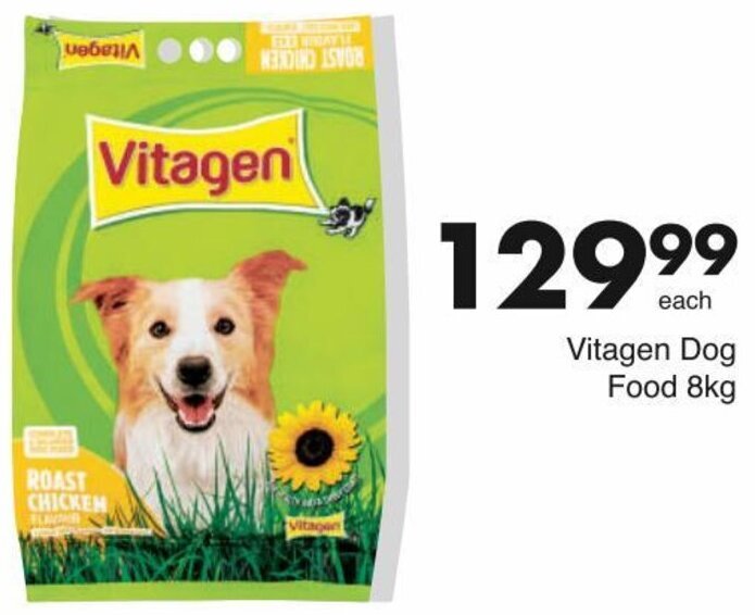 Vitagen Dog Food 8kg offer at Save