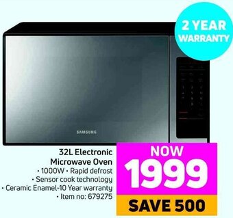 Game Electronic Microwave Oven 32L offer