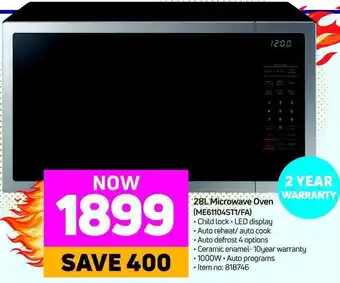 Game Microwave Oven 28L offer