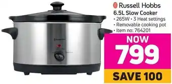 Game Russell Hobbs Slow Cooker 6,5L offer