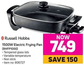 Game Russell Hobbs Electric Frying Pan 1500W offer