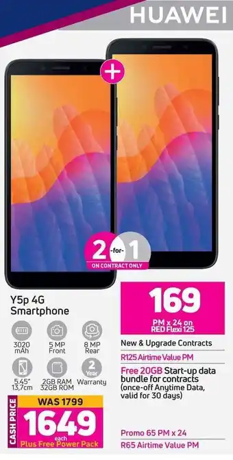 Game Huawei Y5p 4G Smartphone offer