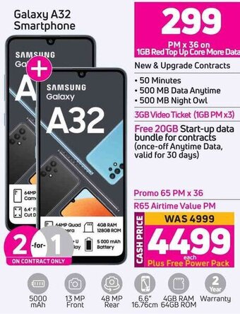 Game Samsung Galaxy A32 Smartphone offer