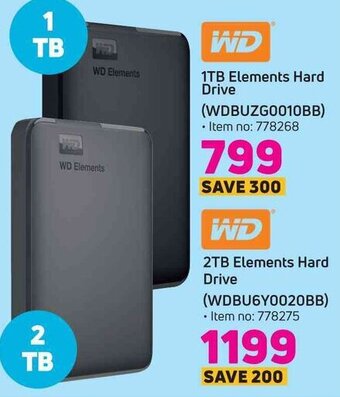 WD 2TB Elements Hard Drive