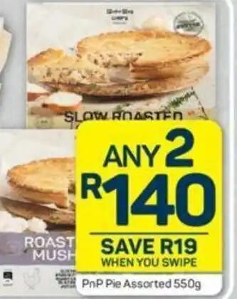 Pick n Pay PnP Pie Assorted 550g offer