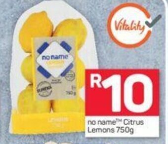 Pick n Pay No Name™ Citrus Lemons 750g offer