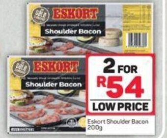 Pick n Pay Eskort Shoulder Bacon 200g offer