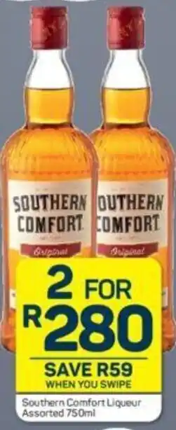 Pick n Pay Southern Comfort Liqueur Assorted 750 ml offer