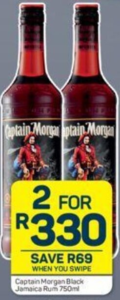 Captain Morgan Black Jamaica Rum 750 ml