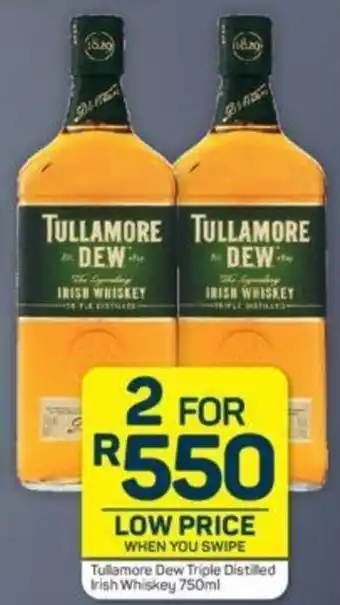 Pick n Pay Tullamore Dew Triple Distilled Irish Whiskey 750 ml offer